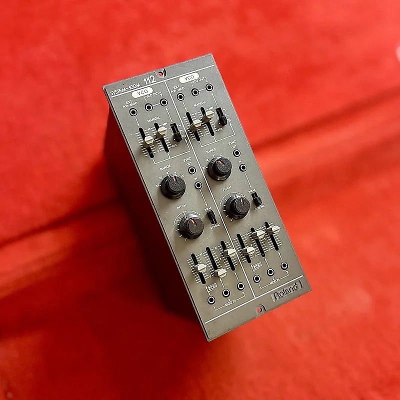 Roland System 100M Module 112 1970’s - dual oscillator modular analog synth synthesizer original vintage MIJ japan image 1