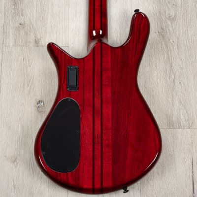 Spector NS Dimension 4 Multi-Scale Bass, Wenge Fretboard, Inferno Red image 4