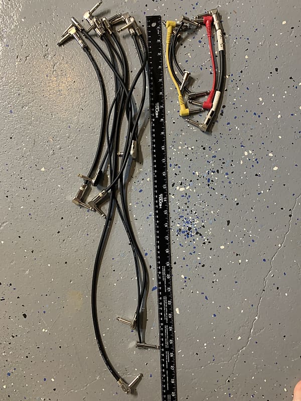 12 Patch cables of various lengths Reverb