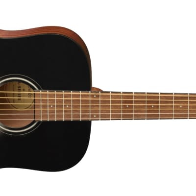 Fender FA-15 3/4 Acoustic Guitar With Gig Bag Moonlight Burst image 4