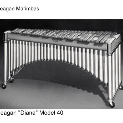 Vintage Deagan Diana No. 40 Marimba image 4