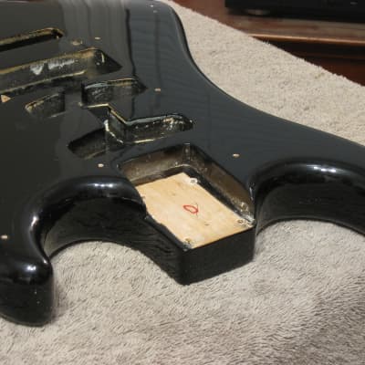 Vintage 1980s Kramer 1st Model ESP Made Focus 3000 D Guitar Body Japan MIJ image 8