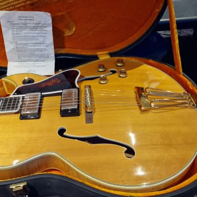 1965 Gibson Byrdland N Hollow Body Florentine Kalamazoo Natural Vintage 60's Guitar image 14