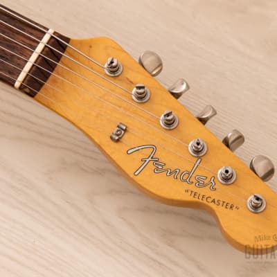 2014 Fender Telecaster Custom '62 Vintage Reissue TL62B Olympic White, Japan MIJ image 4