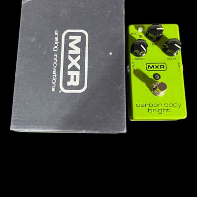 Reverb.com listing, price, conditions, and images for mxr-carbon-copy-bright-analog-delay