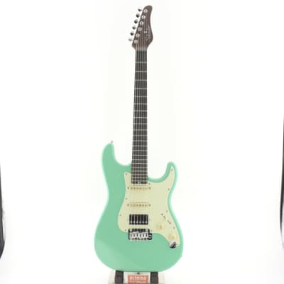 Schecter Nick Johnston Traditional HSS with Ebony Fretboard Atomic Green 3467gr image 2