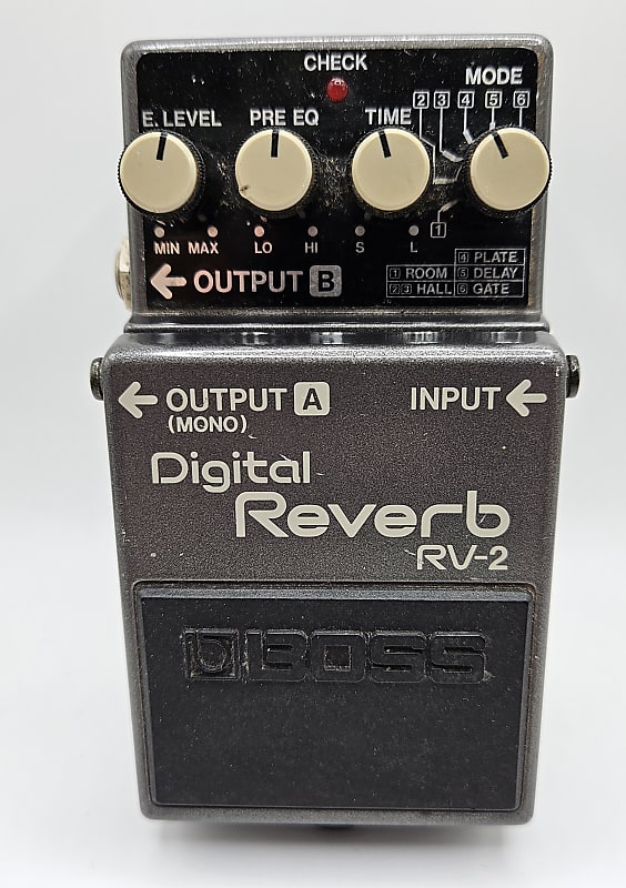 Boss RV-2 Digital Reverb