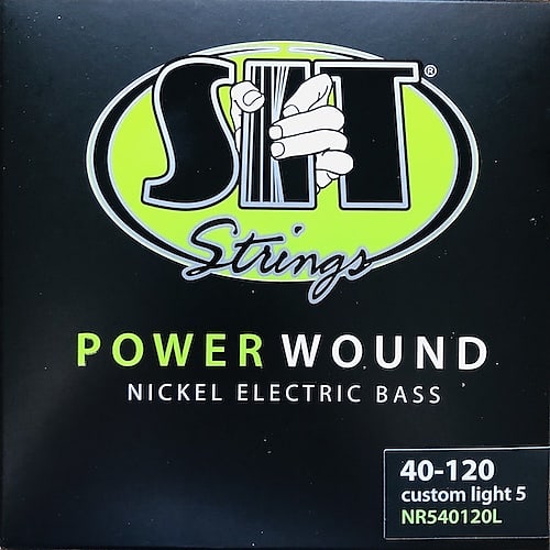 S.I.T Power Wound Nickel Bass Strings; gauges 40-120 image 1
