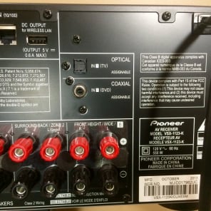 Pioneer VSX-1123 K 2014 Black | Reverb