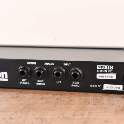 Lexicon MPX110 Dual-Channel Effects Processor (NO POWER SUPPLY) CG00YW5 image 7
