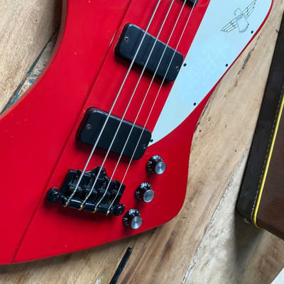 Rare Gibson Thunderbird 1991 Cardinal Red OHSC image 4