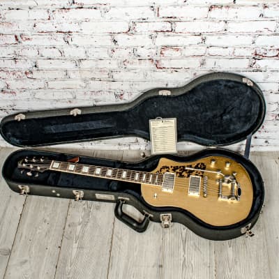 Asher Electro Sonic I Electric Guitar, Aged Gold Top w/ Original Case x1279 (USED) image 20