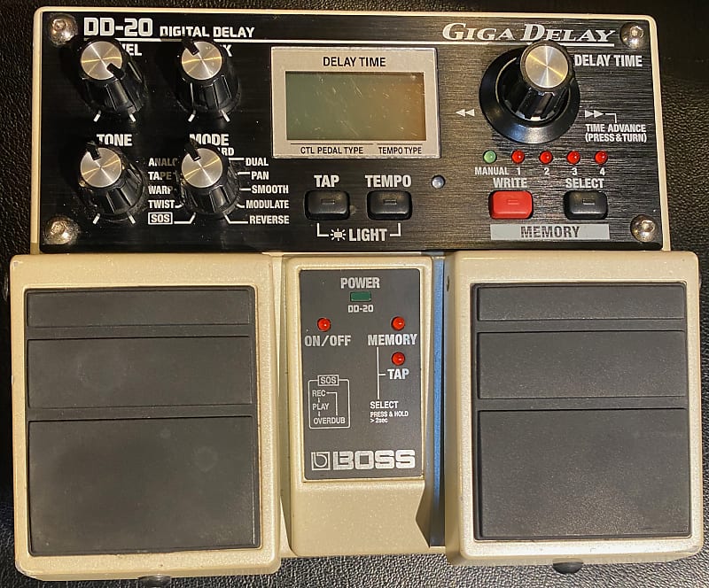 Boss DD-20 Giga Delay w/Box and Papers | Reverb