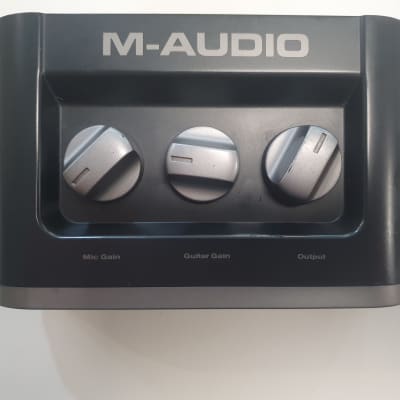 M-Audio Fast Track USB Audio Interface 2000s - Gray image 1