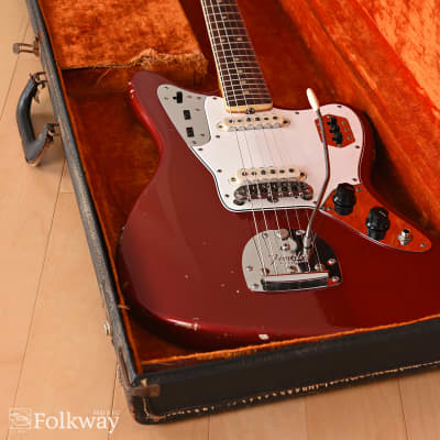 1966 Fender Jaguar - Candy Apple Red image 2