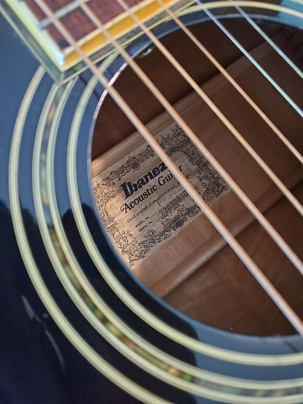 Ibanez F360 BK Concord Acoustic Electric Guitar || Super