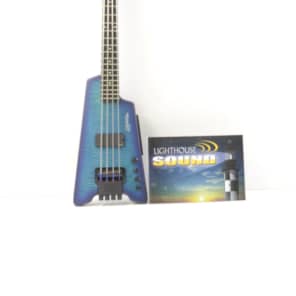 Steinberger Synapse XS-1FPA 4-String Custom Bass Guitar - Blue
