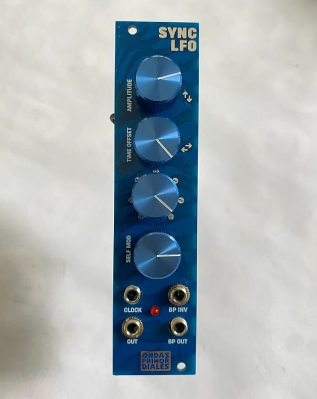 hagiwo LFO eurorack module with Clock Sync Reverb