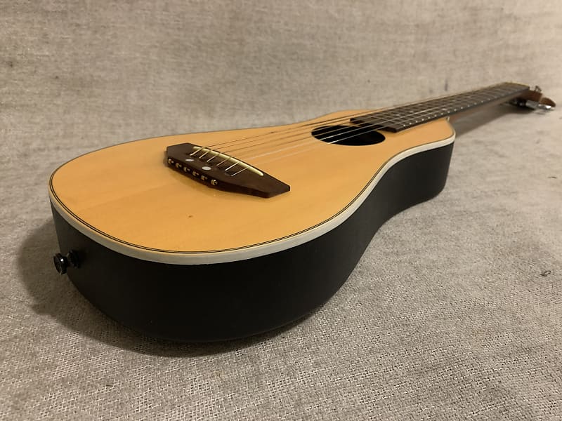 Ovation Applause AA10 Voyager Travel Guitar Natural 24 3/4” Scale Made in  Korea