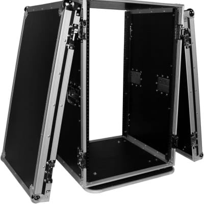 ProX T-18RSS 18U Space Amp Rack Mount ATA Flight Case 19 Inch Depth W-Casters