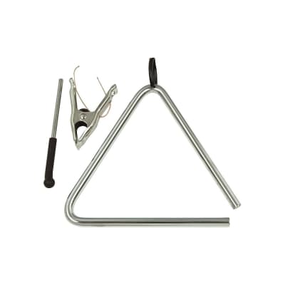 Ludwig 8-Inch Triangle with Clip and Beater image 2