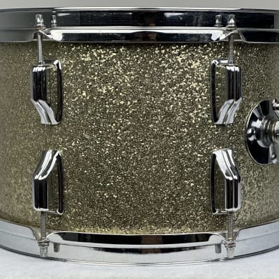 Rogers 22/20/12/13/16/5x14" VIDEO 60's Holiday Drum Set - Silver Sparkle Brockstein's Music image 19
