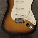 1987 Fender '57 Stratocaster reissue two-tone Sunburst w/Tweed hardshell case