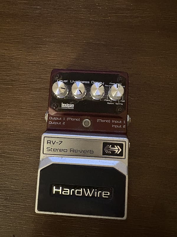 DigiTech Hardwire RV-7 Stereo Reverb