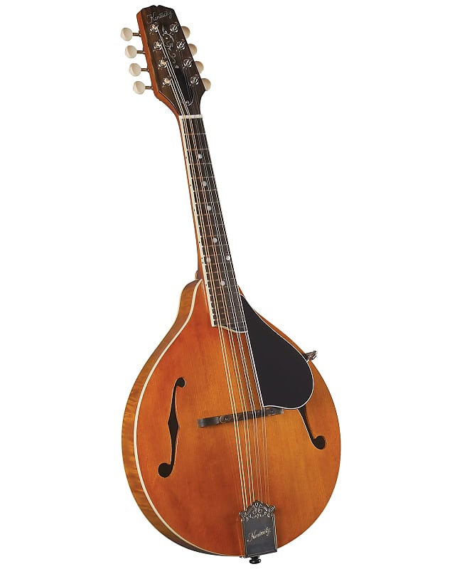 Kentucky KM-252 Deluxe A-Model Mandolin – Transparent Amber image 1