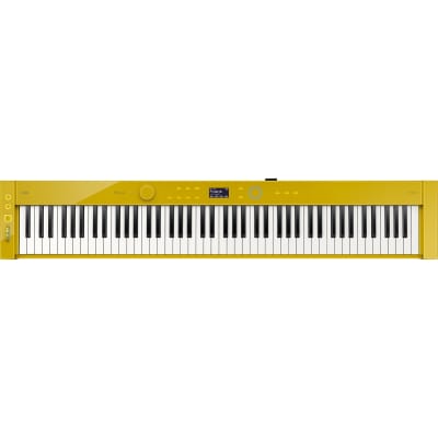 Casio Privia PX-S7000HM Scaled Hammer Action Keyboard, Harmonious Mustard