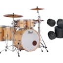 Pearl Session Studio Select Natural Birch Finish 22/10/12/14/16 Drums +GigBags NEW Authorized Dealer
