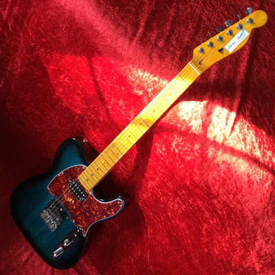 Martyn Scott Instruments Custom Built Partscaster Guitar in Blue Sunburst for sale