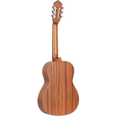 Ortega Guitars 6 String Family Series 3/4 Size Nylon Classical Guitar with Bag, Right-Handed, Cedar Top-Natural-Satin image 2