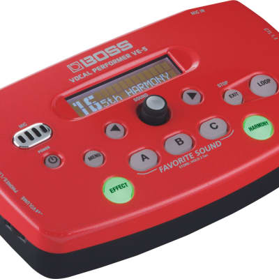 BOSS VE-5 Vocal Performer - Red for sale