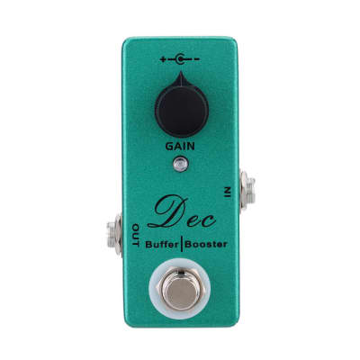 MOSKY DEC Buffer/Booster MINI Pedal Wampler Decibel + Booster Style Ships Free image 1