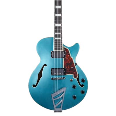 D'Angelico Premier SS w/ Stairstep Tailpiece - Ocean Turquoise - Open Box image 3
