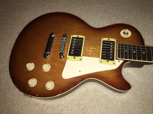Vintage Hondo 737 Deluxe Series Les Paul Electric Guitar H737BS