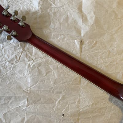 Ampeg  SG type e. guitar  STUD GE series Set Neck  70s Maxon Humbuckers! - Wine Red MIJ Very Good Condition image 20