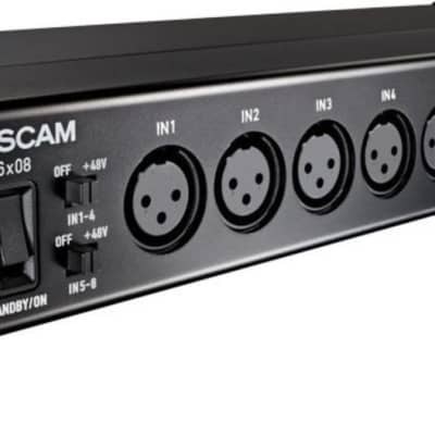 Tascam US-16x08 16in/8out USB Audio/MIDI Interface image 3