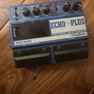DigiTech Echo Plus 8 PDS 8000 1980s - Metallic Blue image 4