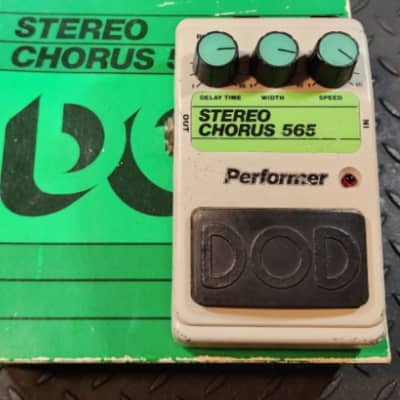 DOD Performer Stereo Chorus 565 Vintage with box papers and power supply !!! image 1