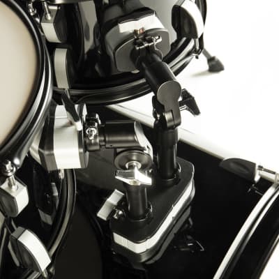 Fame FS18B First Step Junior Drum Set (Piano Black) - Drum Set image 8