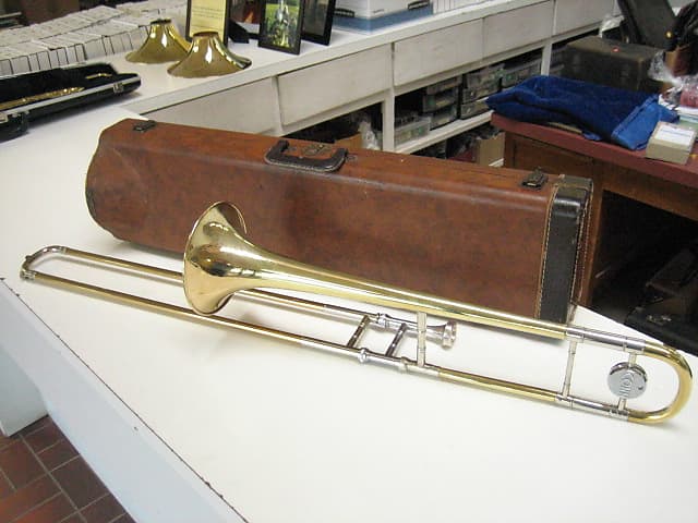 Original 1946 C.G. Conn Elkhart 4H Professional Trombone