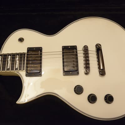 ESP Eclipse II Artist Owned! White RARE Left Hand LH Lefty Gotoh EMG James Hetfield Het Set image 9