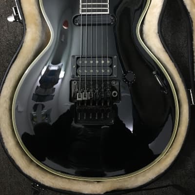 ESP Edwards floyd Rose Les Paul 1980's-1990's Black | Reverb