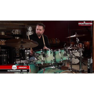 Mapex Armory Series Studioease Drum Set Ultramarine Finish image 2