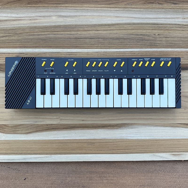 lonestar ls11 rare vintage chiptune keyboard reverb 