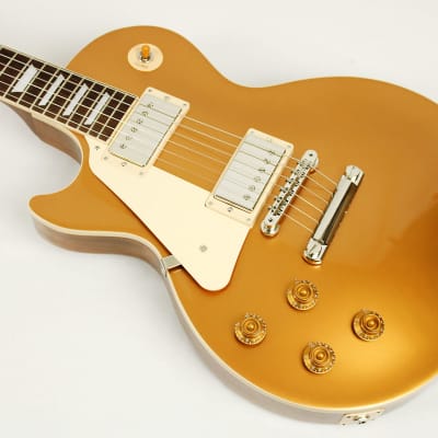 2022 Gibson Les Paul Standard '50s Left-Handed - Gold Top image 2