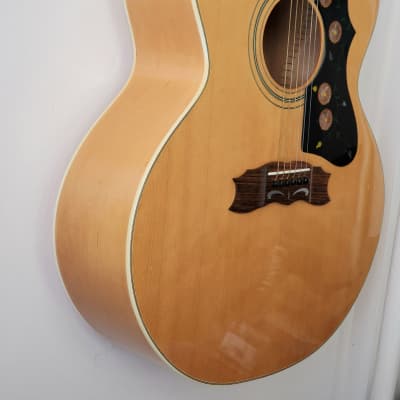 Rare Vintage 70's Aria AF255 Gibson J200 Jumbo Copy MIJ Japan image 15