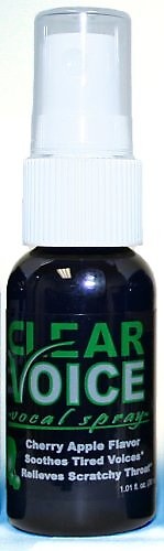 Clear Voice Vocal Spray, Cherry Apple image 1